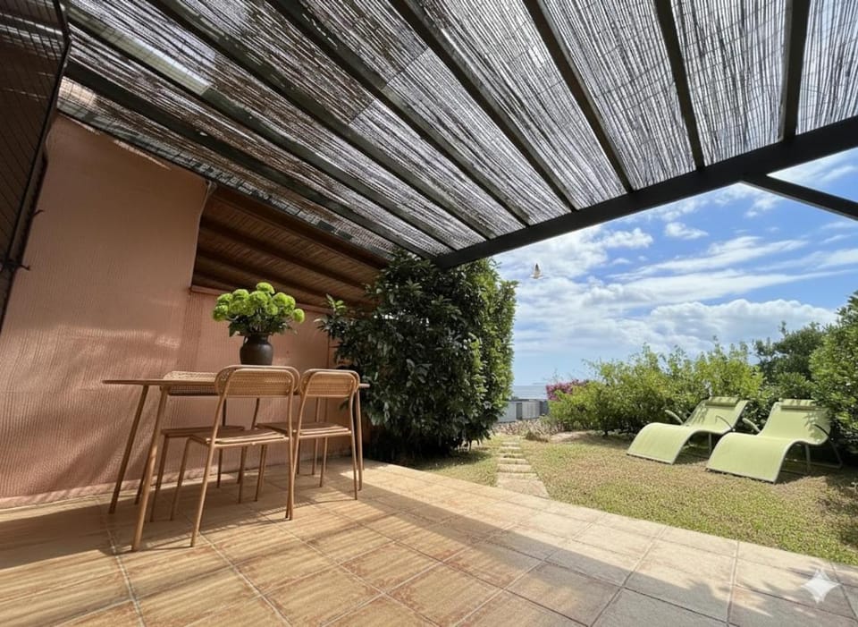 Patio, Spring, Day, Garden, Garden view