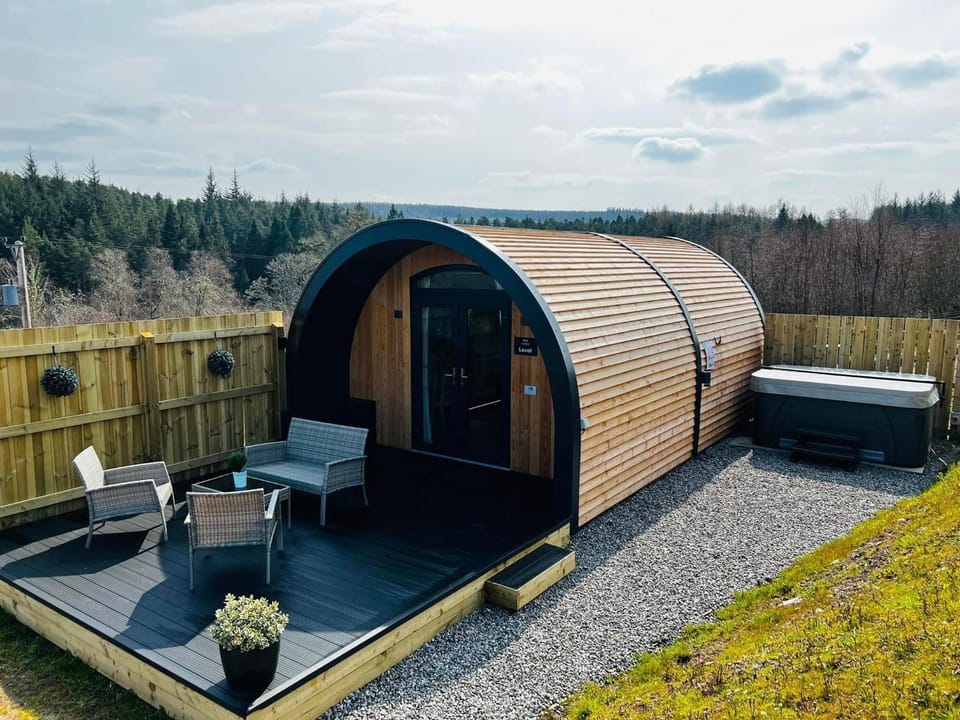 Highland Premier Glamping Pods House in Scotland