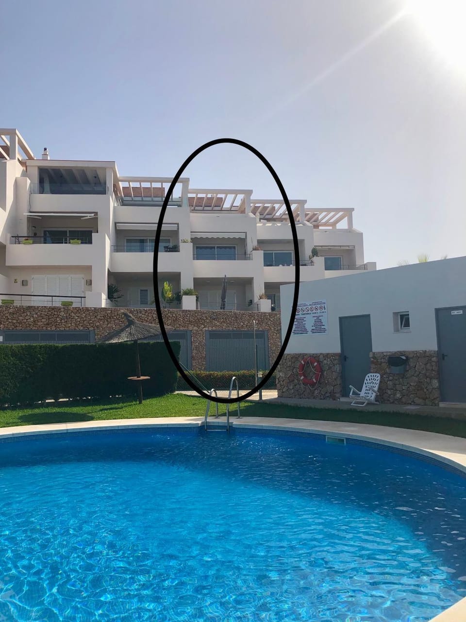 Property building, Swimming pool