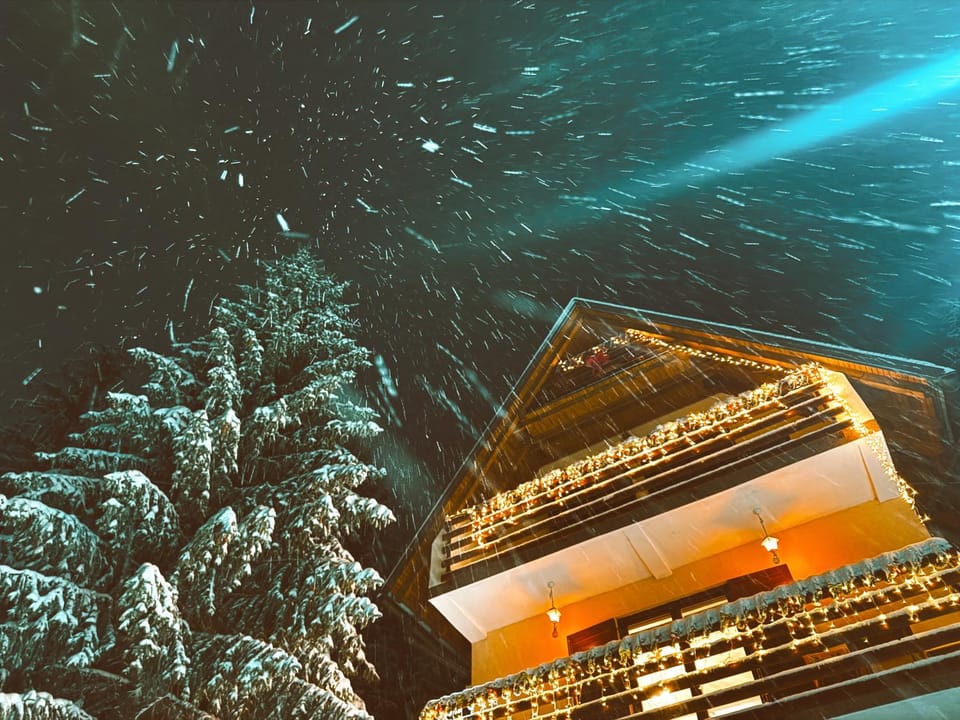 Property building, Night, Natural landscape