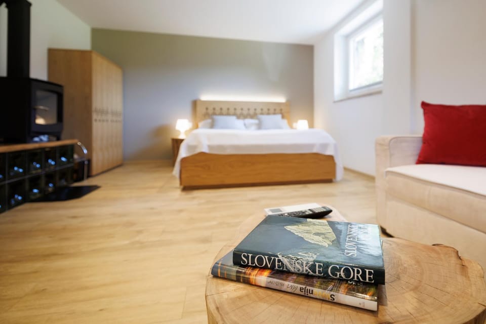 Bed, Photo of the whole room, Bedroom, fireplace