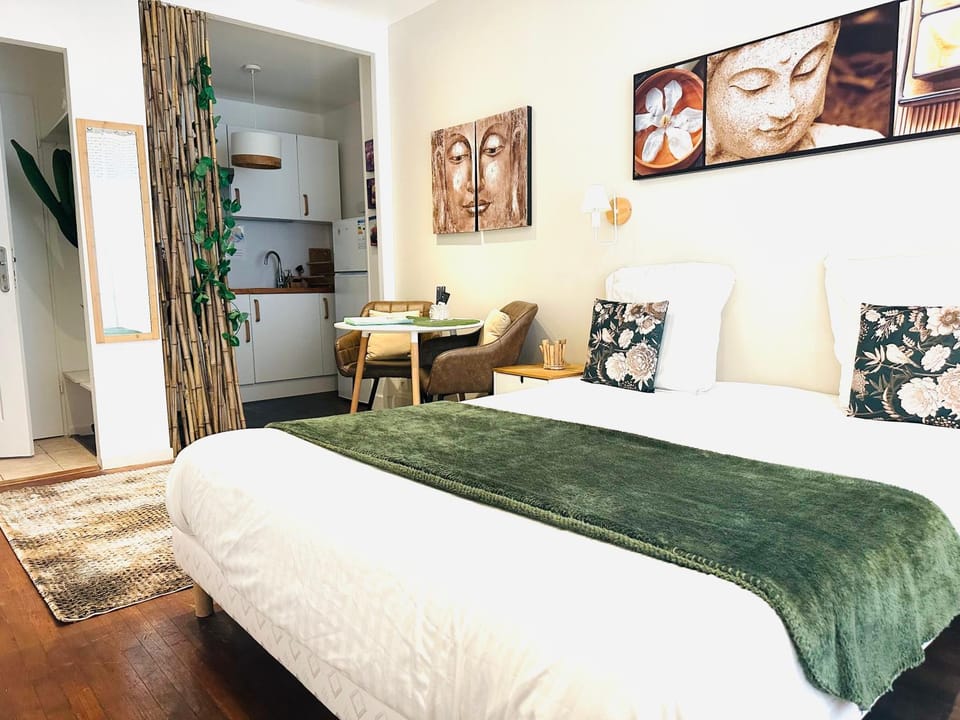 Studio ZEN cosy gare part dieu Apartment in Villeurbanne