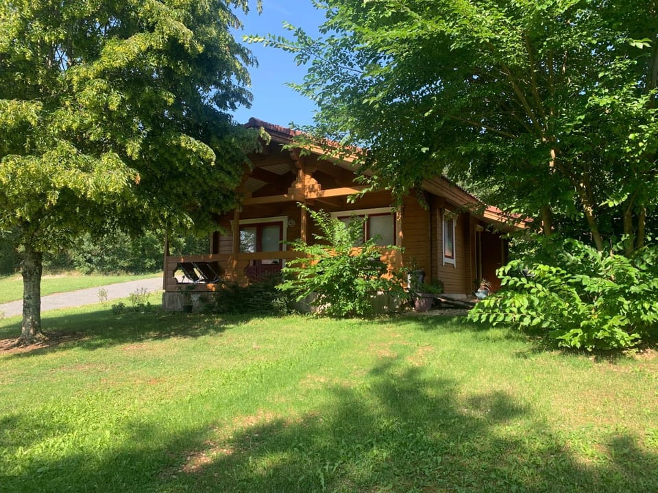 Property building, Garden view