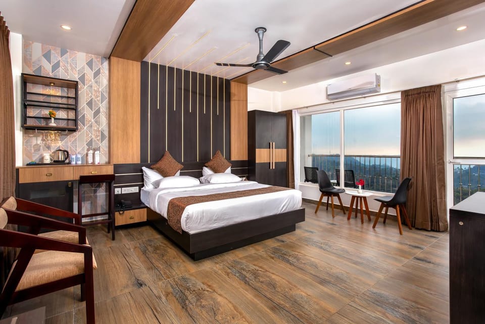 Bed, Bedroom, fireplace