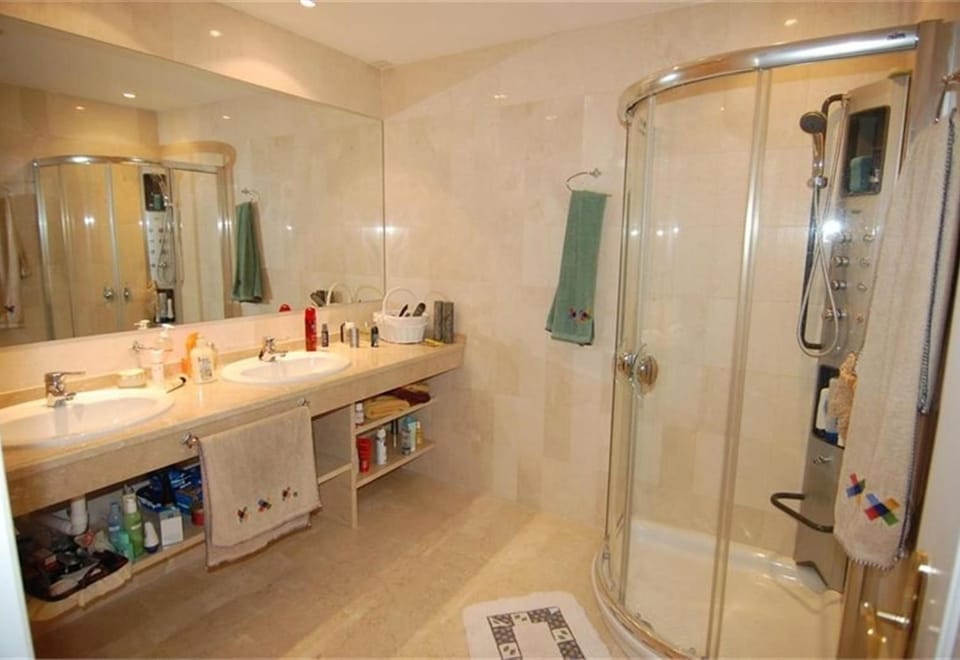 Bathroom, Living room