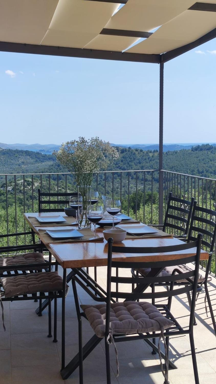 Luxury stone house in a Nature park House in Zadar County
