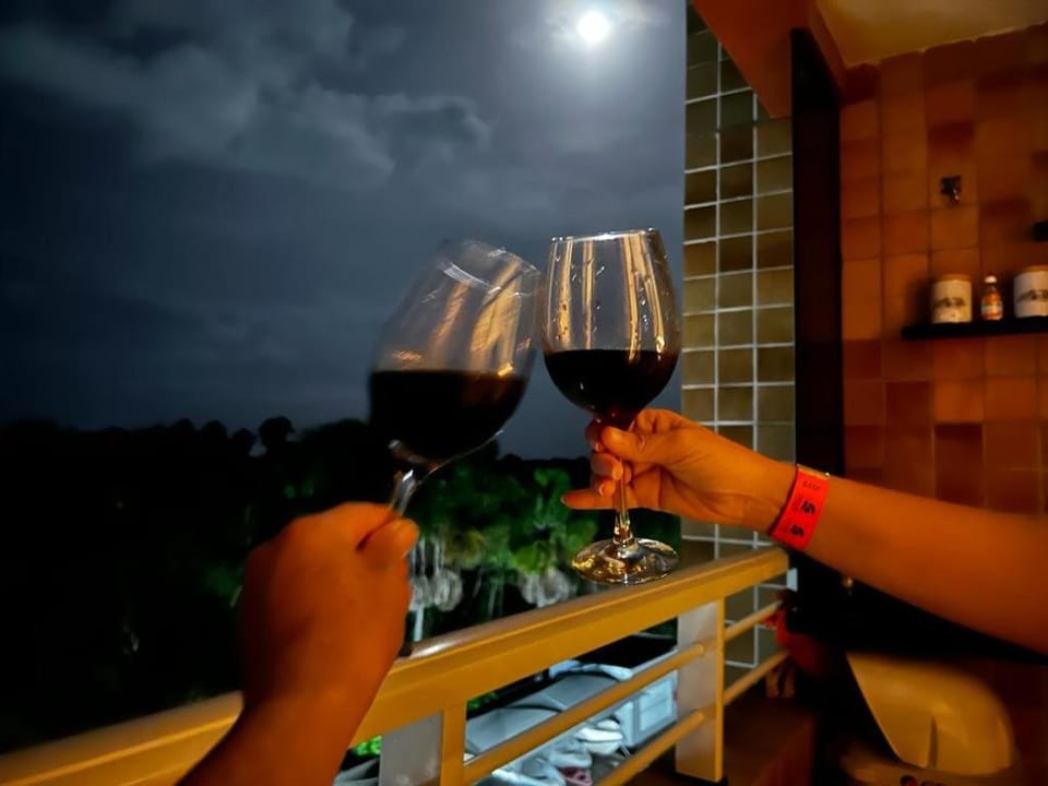 Night, People, Balcony/Terrace