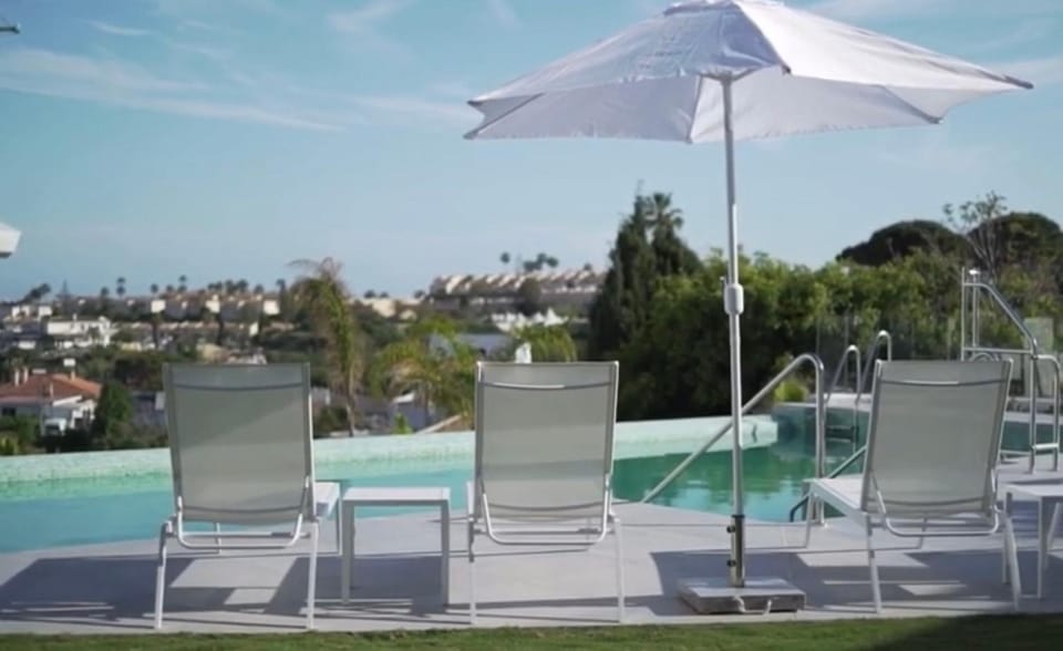 Property building, Pool view, Swimming pool