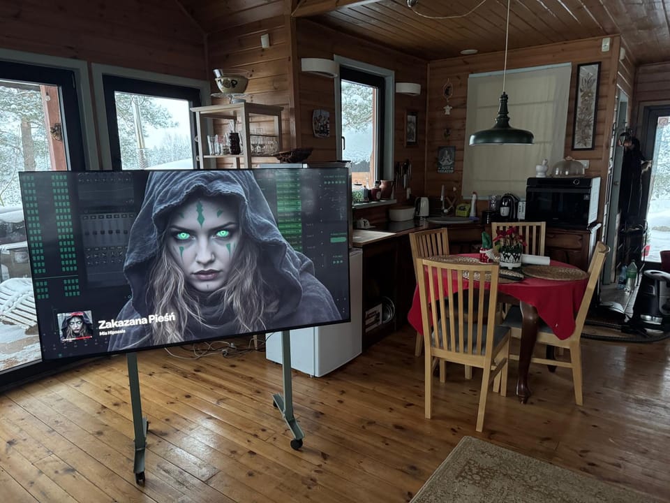 Wietrznie Wichrowe Wzgórze - domek z kominkiem na Podlasiu House in Poland