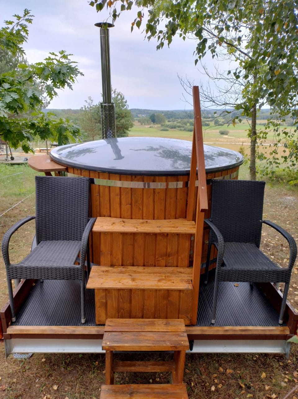 Wietrznie Wichrowe Wzgórze - domek z kominkiem na Podlasiu House in Poland