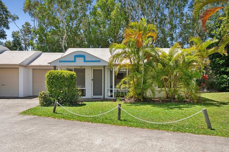Property building, Garden view