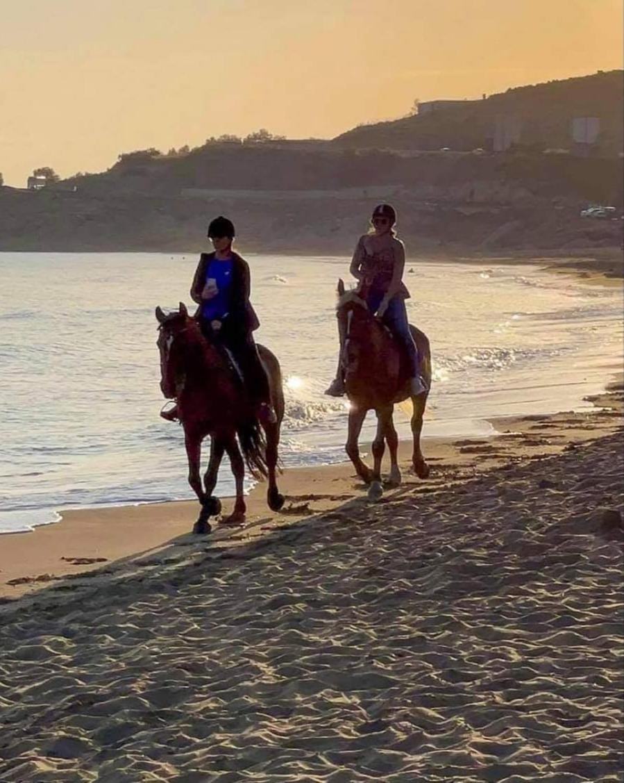 Horse-riding