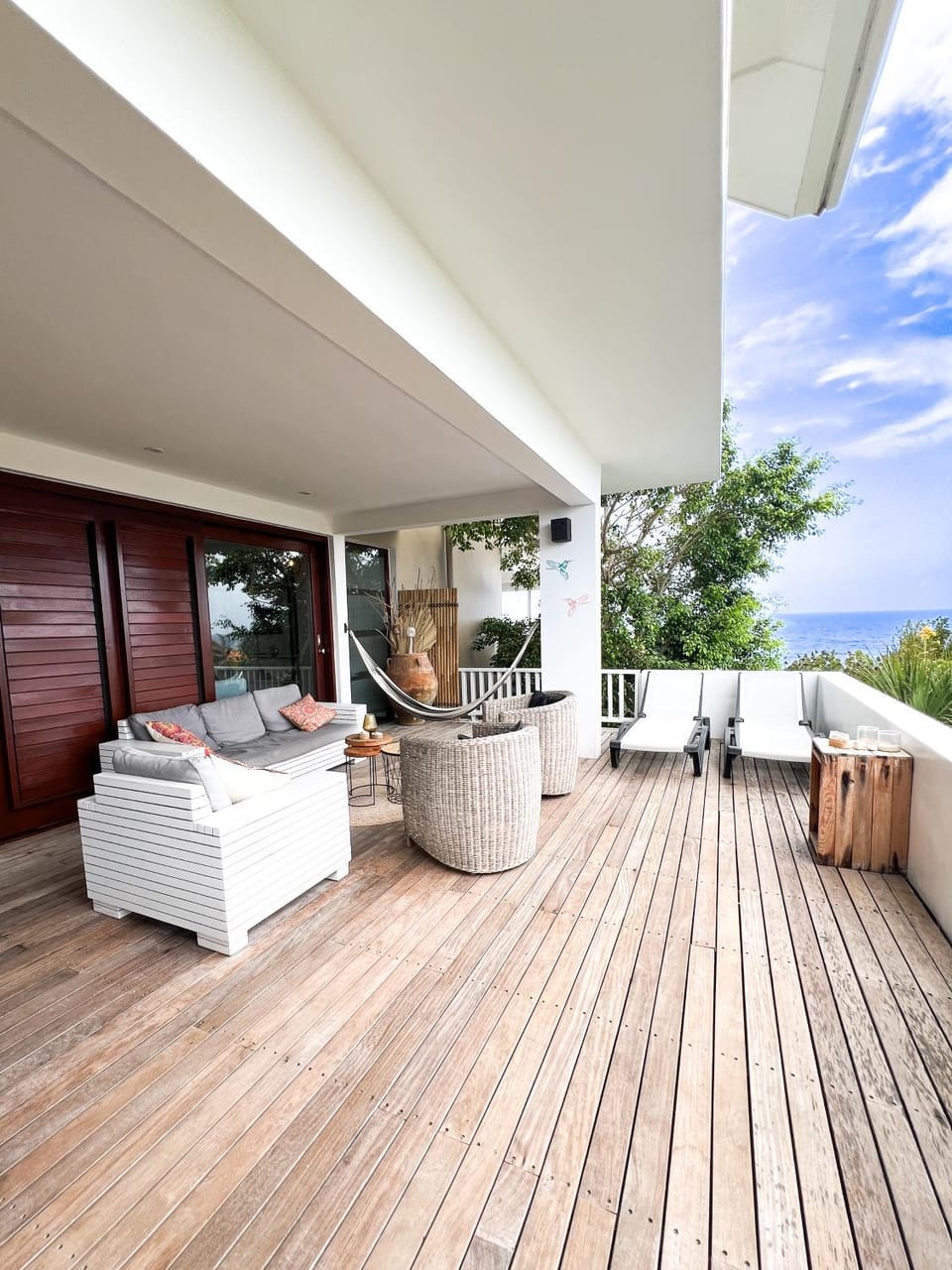 Day, View (from property/room), Balcony/Terrace, Seating area, Sea view