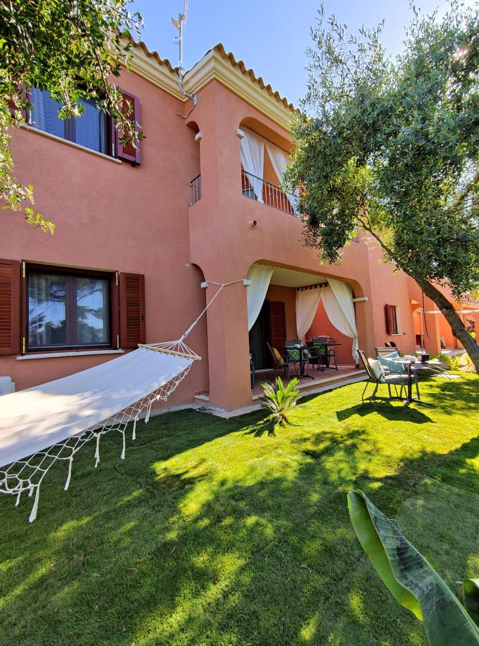 Property building, Patio, Garden view
