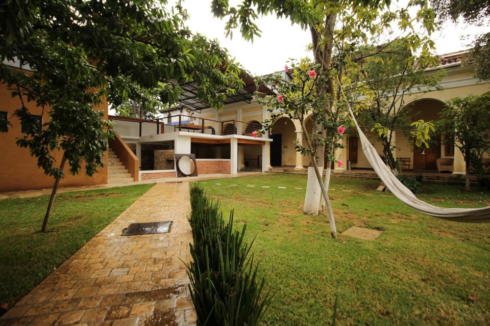 Property building, Garden