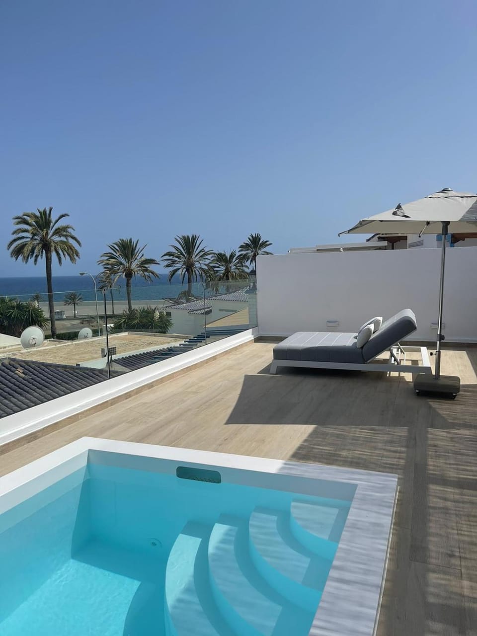Pasitoblanco Porto Mare 45 Seaview Villa prívate heated pool Villa in Pasito Blanco
