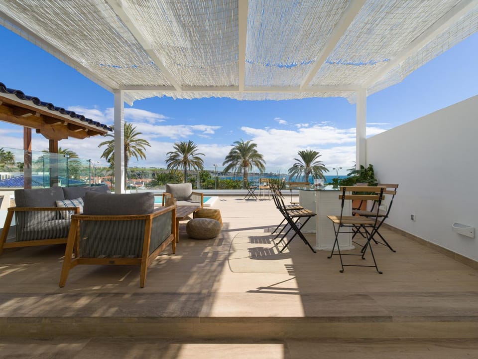Pasitoblanco Porto Mare 45 Seaview Villa prívate heated pool Villa in Pasito Blanco