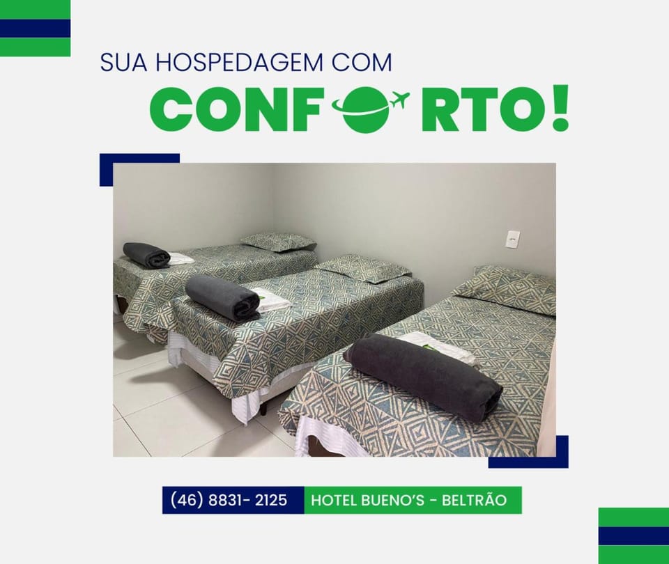 Bed, Photo of the whole room, Bedroom, Text overlay, towels
