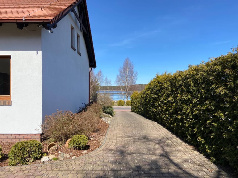 Dom U Zbyszka z prywatną plażą House in Pomeranian Voivodeship