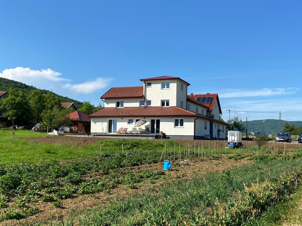 Property building, Garden