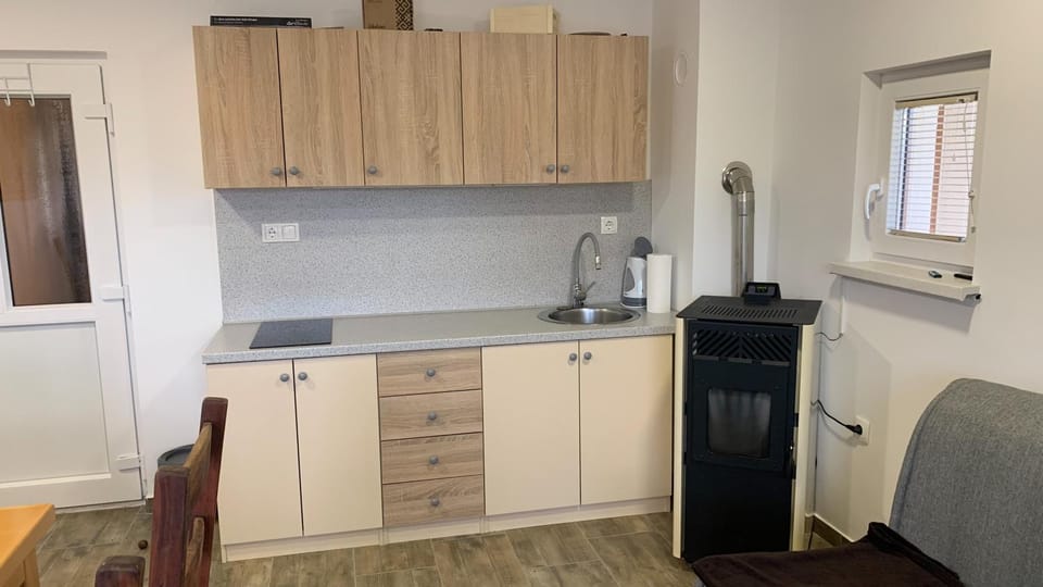 Kitchen or kitchenette, kitchen