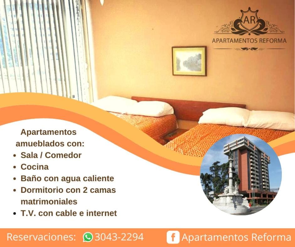 Apartamento 908 Cortijo Reforma zona 9 Apartment in Guatemala City