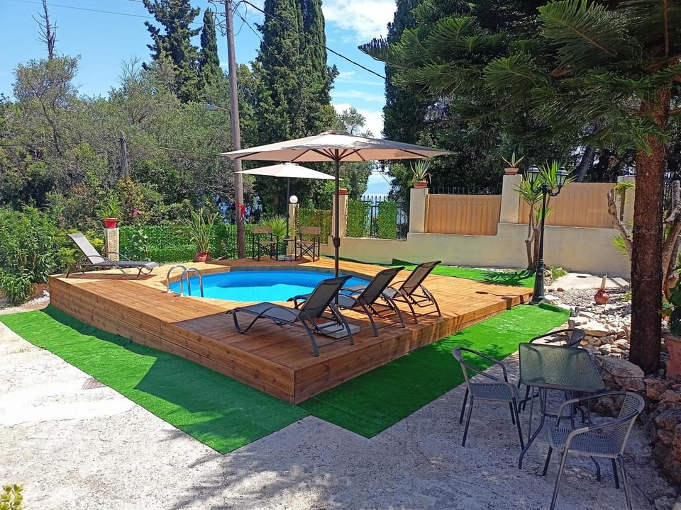 Seaside Pool Villa Apartment in Corfu, Greece