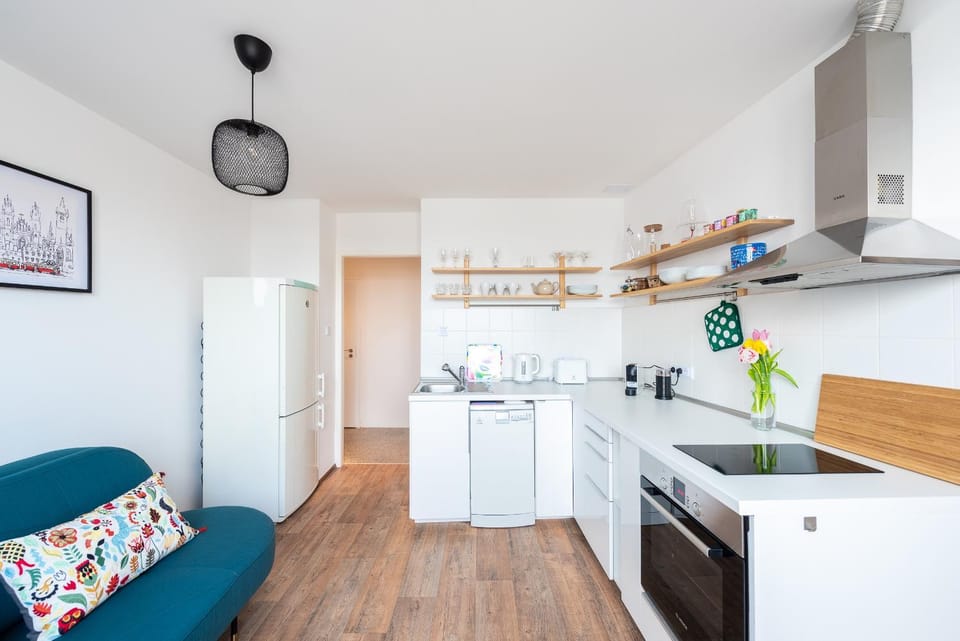 Kitchen or kitchenette, kitchen