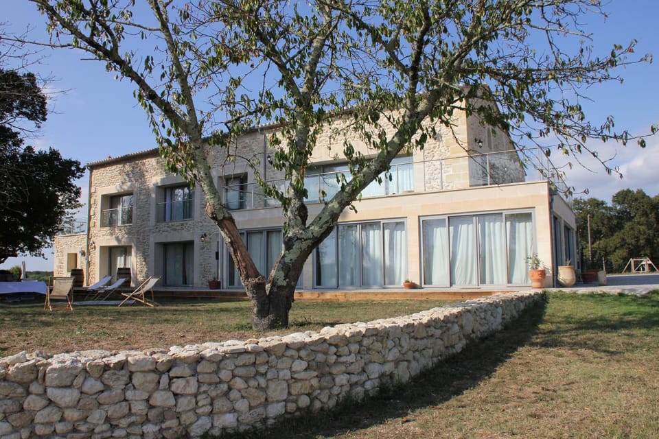 Property building, Garden view