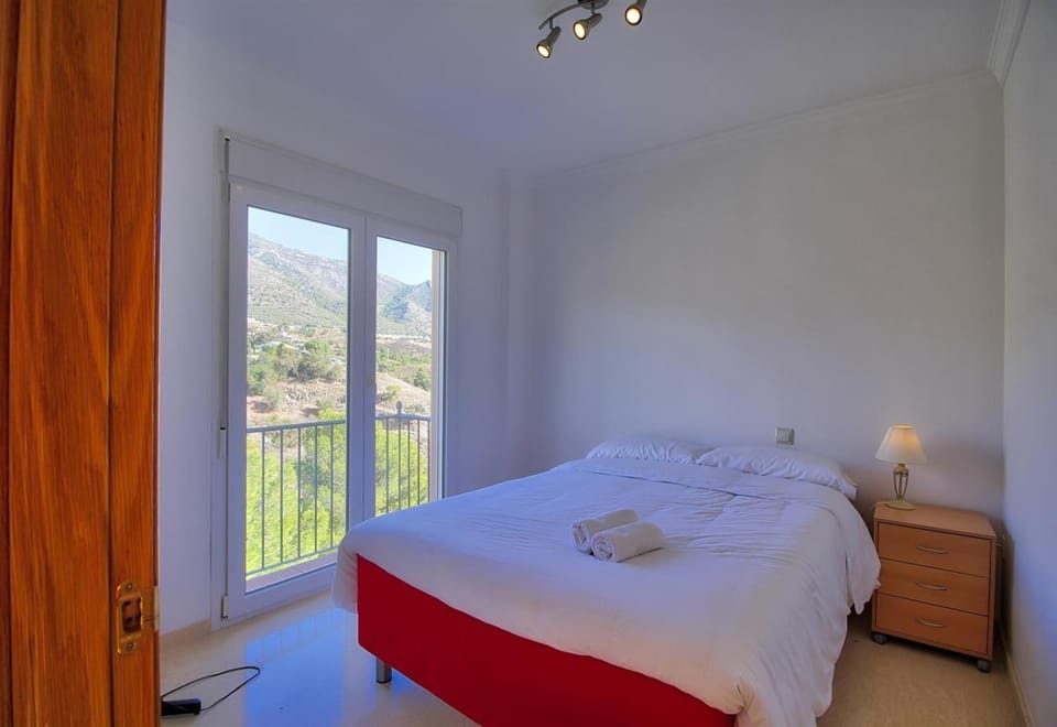 Property building, Living room, Bedroom