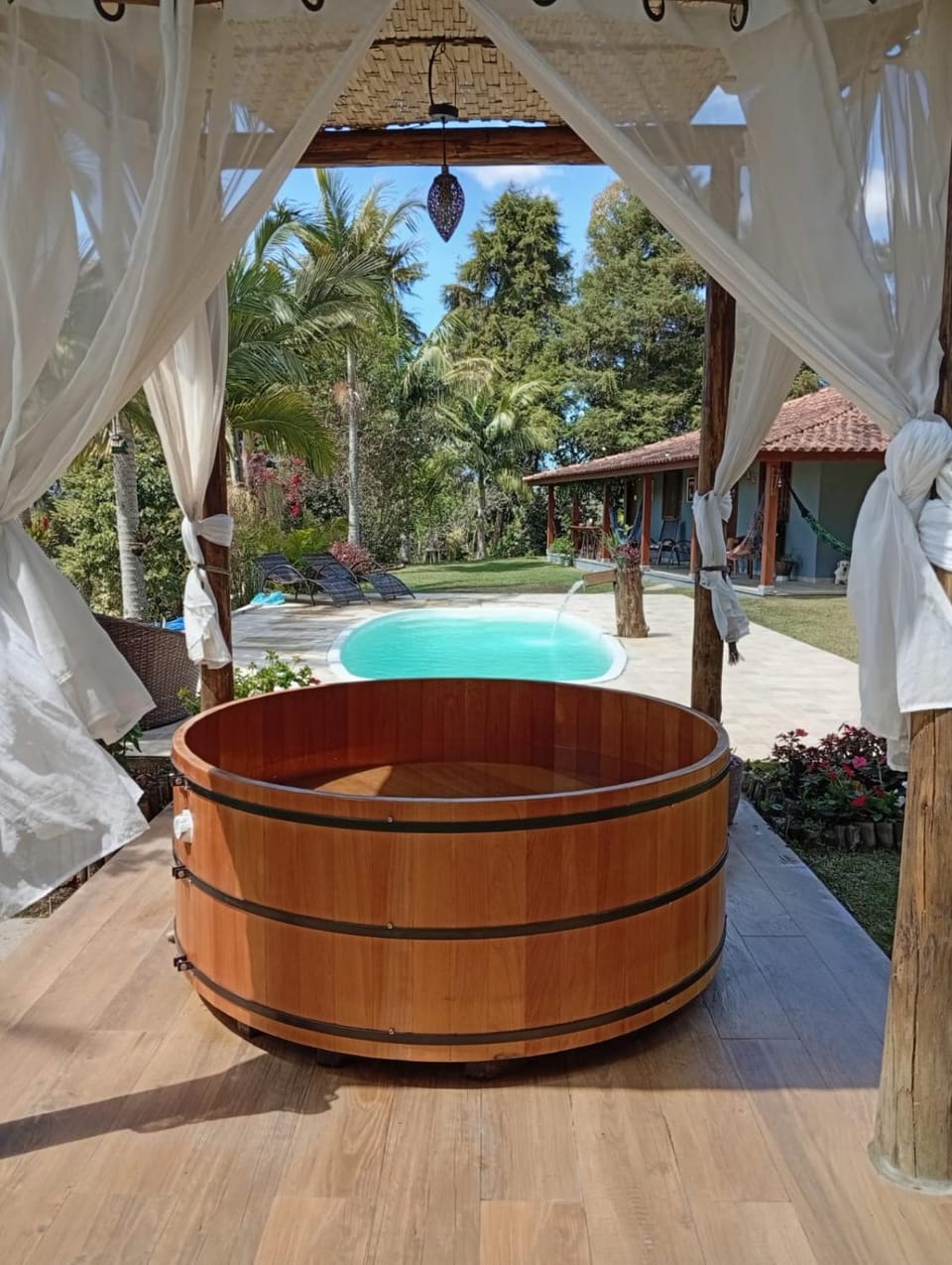 Hot Tub, Pool view