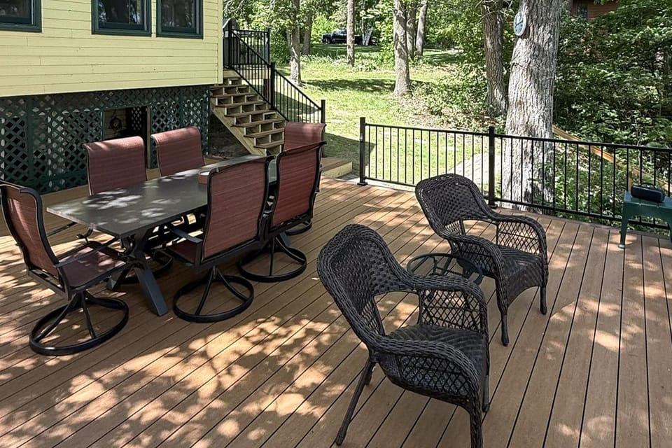 Waterfront Leech Lake Cabin: Dock, Fire Pit, Deck Cabin in Leech Lake