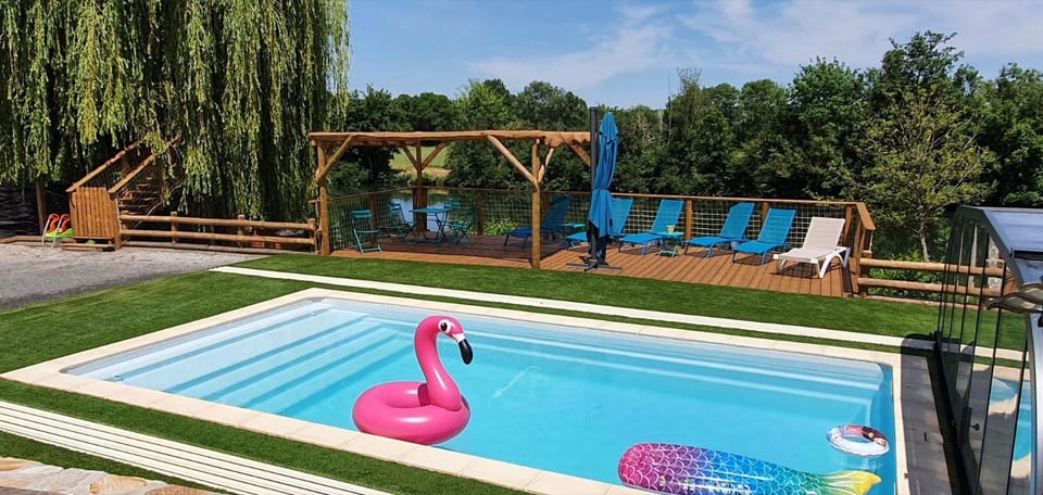 Natural landscape, Children play ground, Garden, Garden view, Pool view, River view, Swimming pool, Swimming pool, sunbed