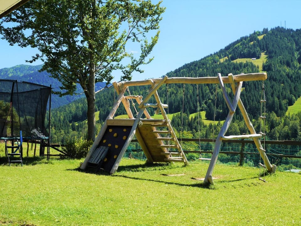 Children play ground, Garden, Mountain view
