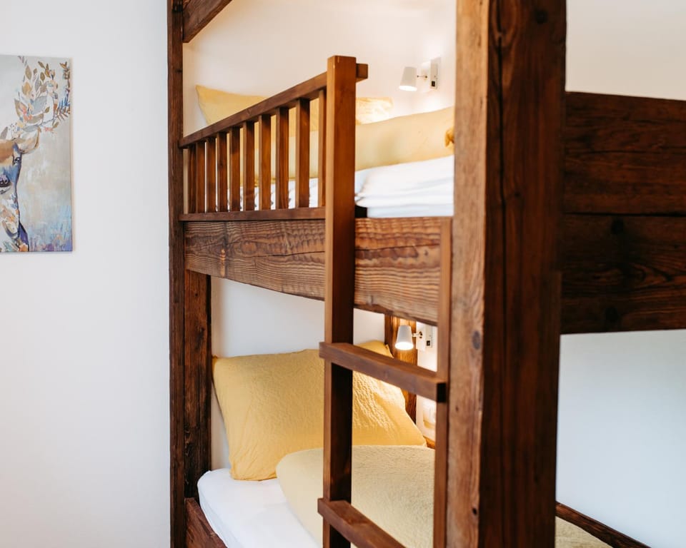 Bed, Photo of the whole room, Bedroom, bunk bed