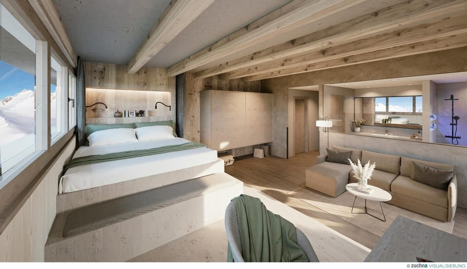 Photo of the whole room, Bedroom