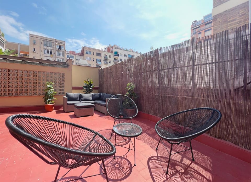 Day, Balcony/Terrace, Seating area
