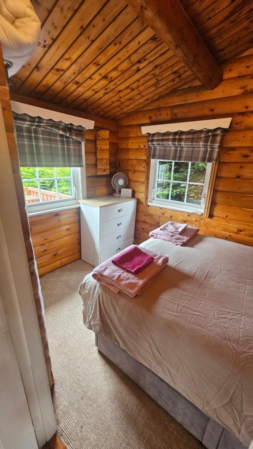 Cosy 2 bedroom Log Cabin in Snowdonia Cabin151 Cabin in Trawsfynydd