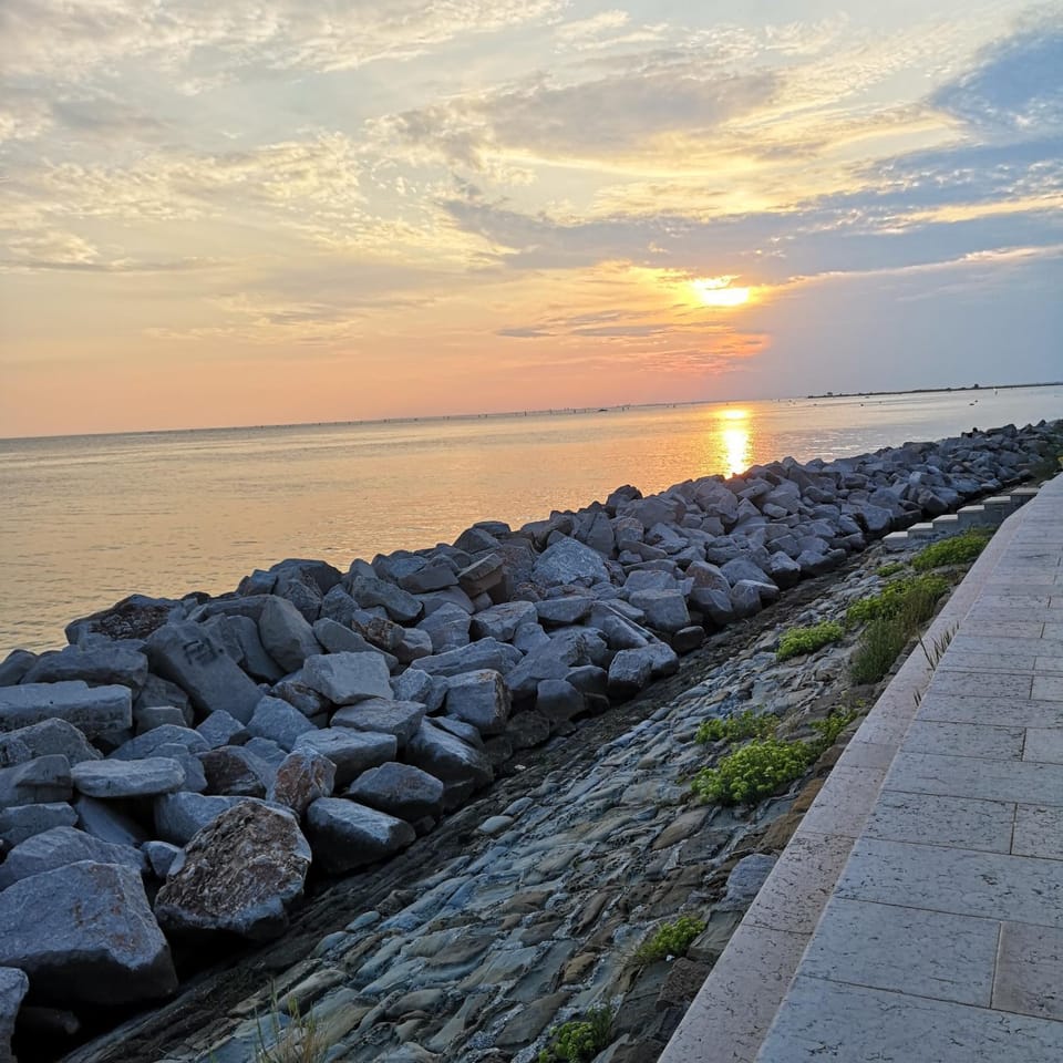 Natural landscape, Sunset