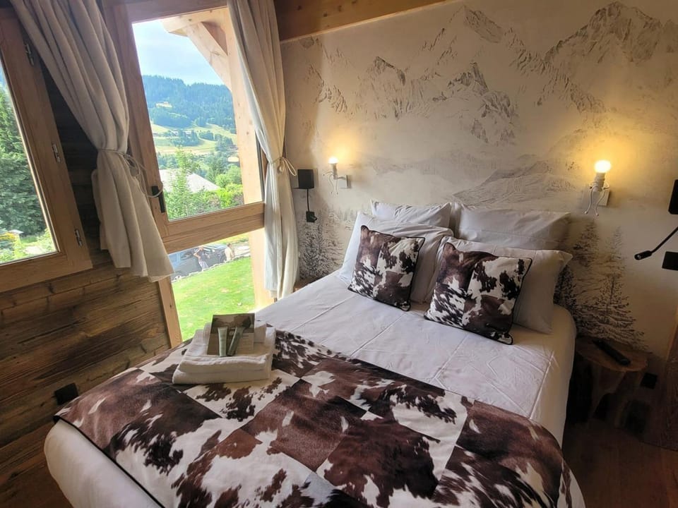 Chalet de luxe aux Gets avec jacuzzi et animaux admis, proche pistes - FR-1-598-89 Chalet in Les Gets