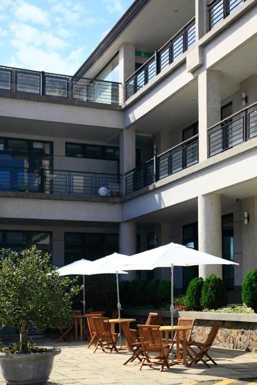 Property building, Patio