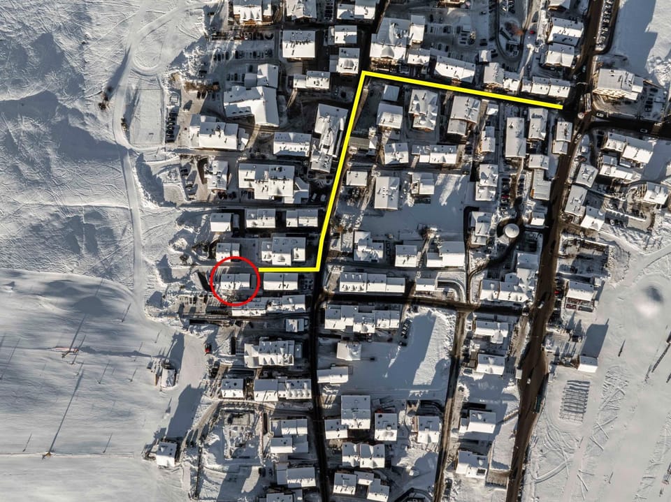 Day, Neighbourhood, Bird's eye view, Winter