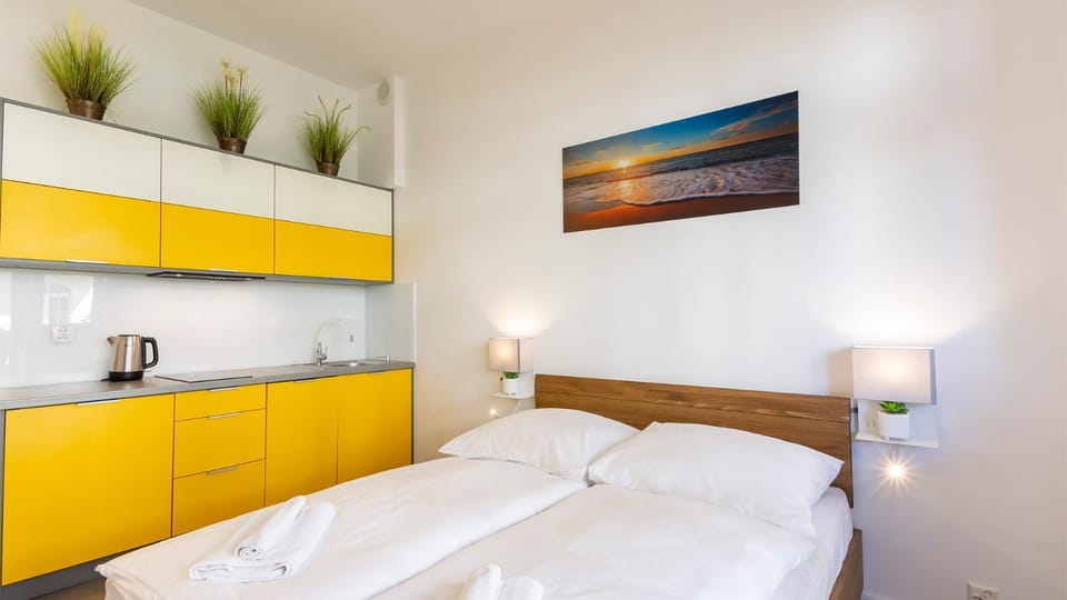 Kitchen or kitchenette, Bedroom