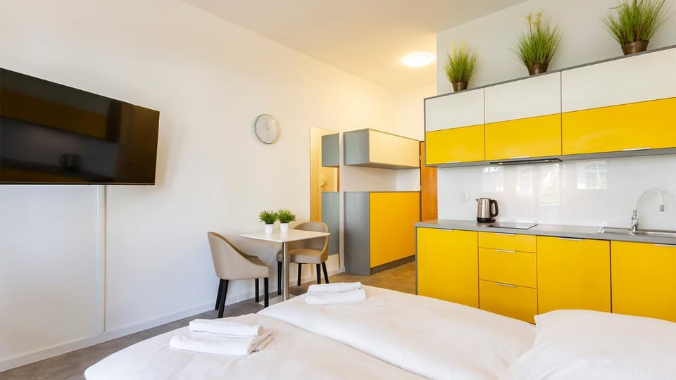 Kitchen or kitchenette, Bedroom