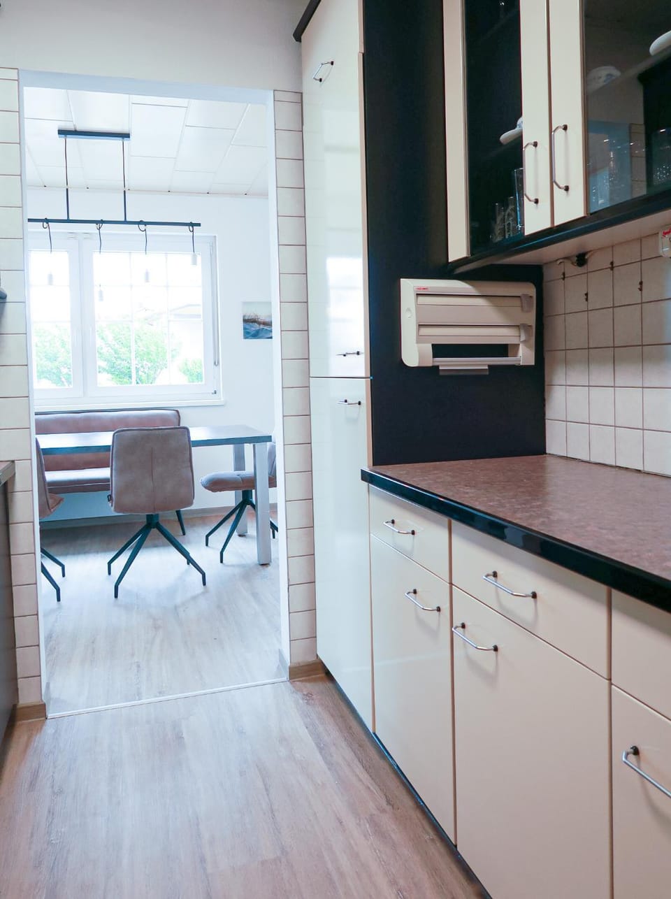 Kitchen or kitchenette, kitchen