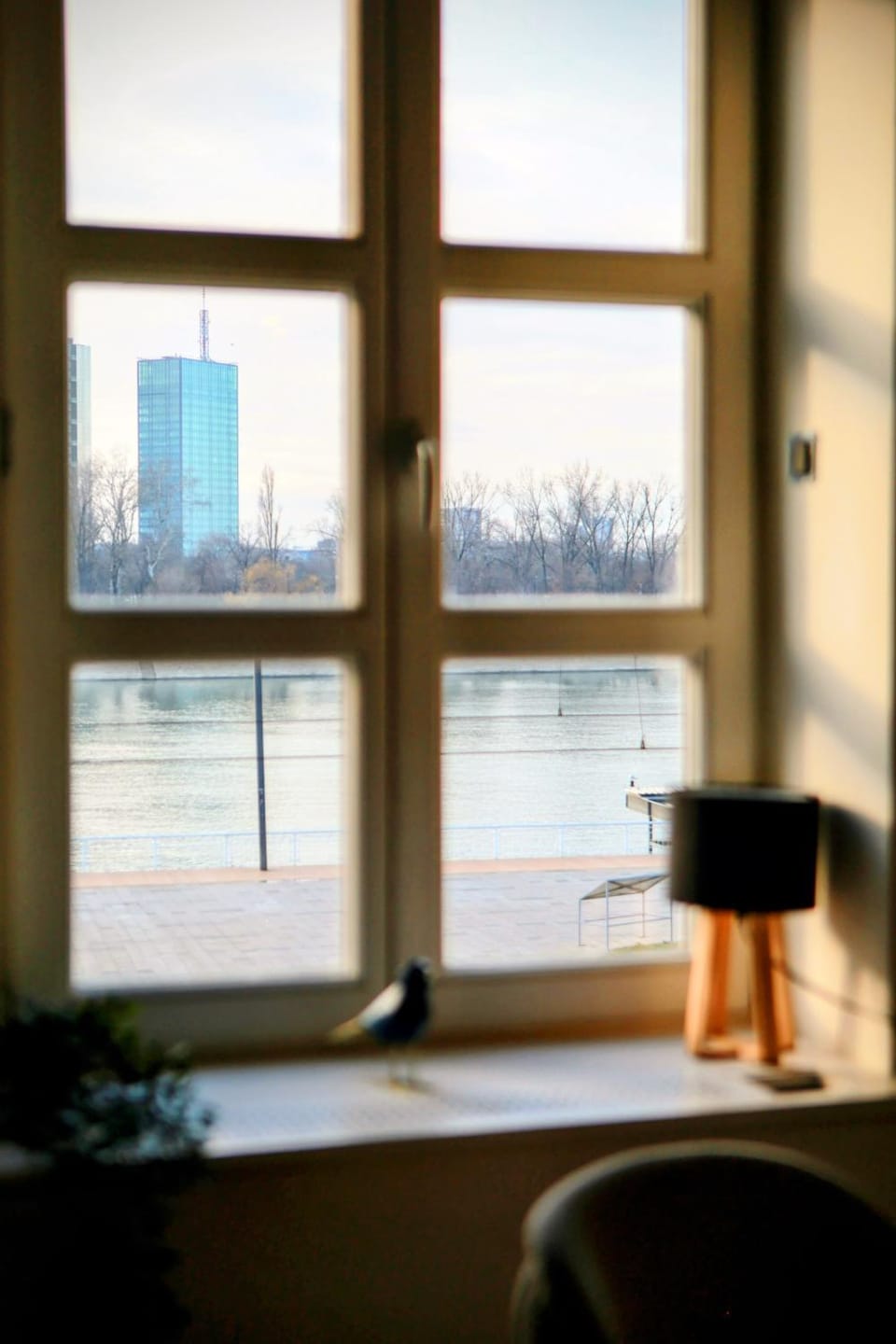 View (from property/room), Living room, Dining area, River view