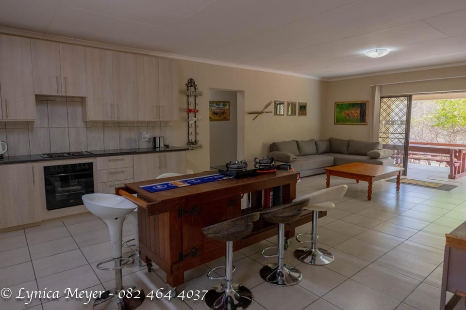 Living room, kitchen