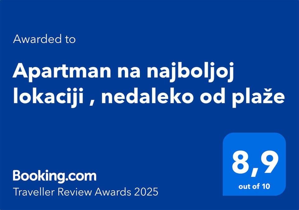 Apartman na najboljoj lokaciji , nedaleko od plaže Apartment in Montenegro