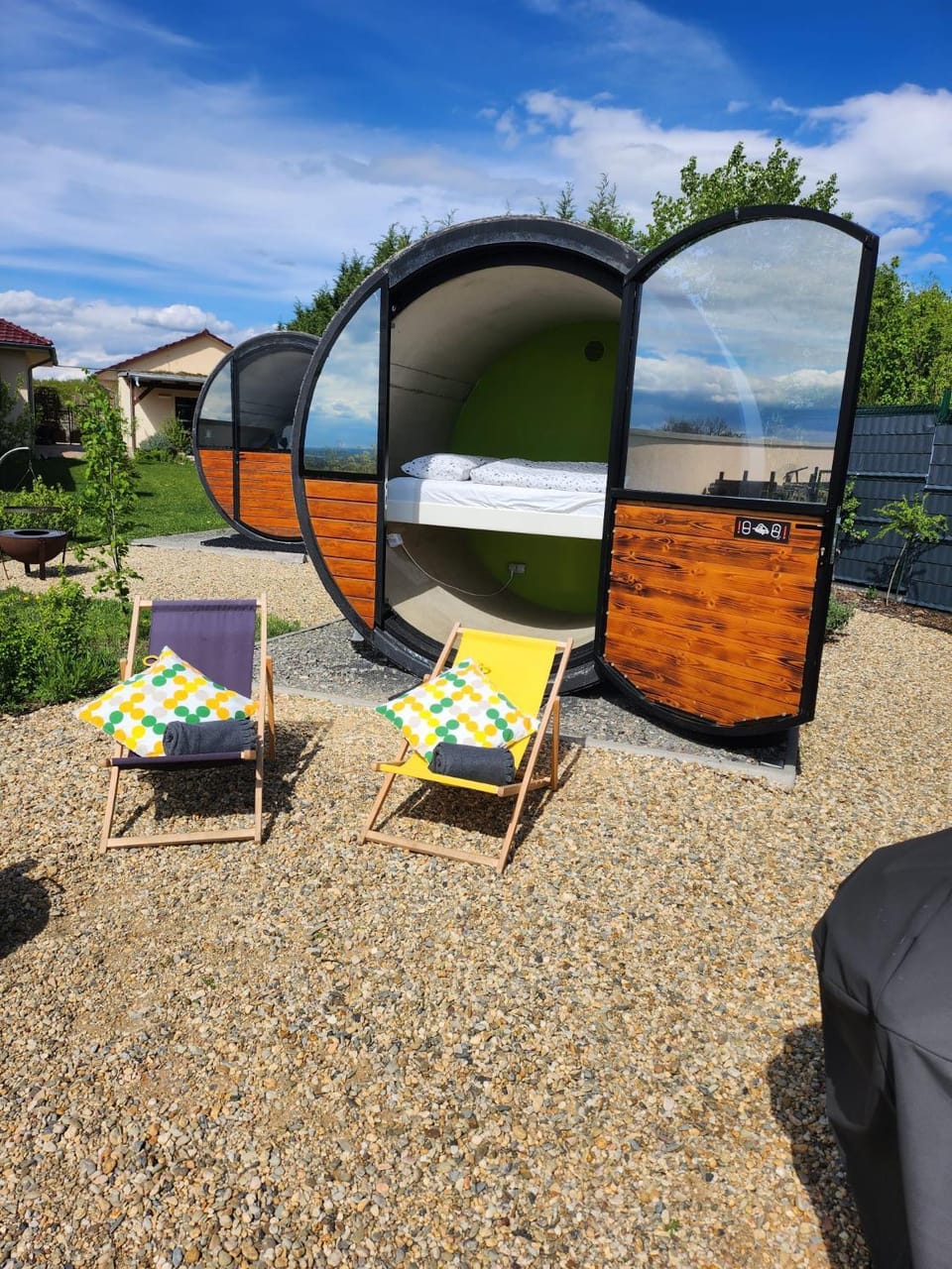 Garden, Garden view, sunbed