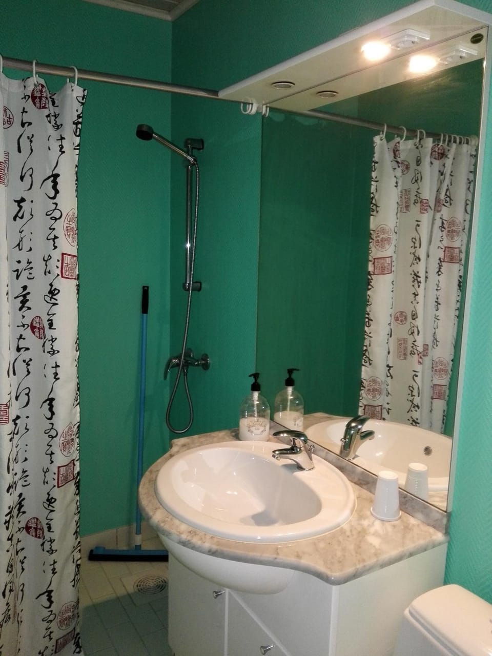 Shower, Toilet